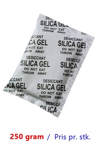Silica Gel tørreposer 250 gram
